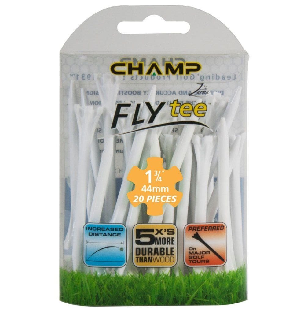 Champ 1 3/4″ Fly Tee (White)