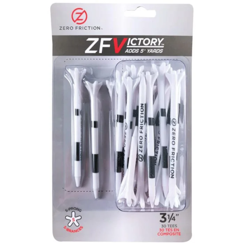 Zero Friction Victory 3 1/4 Golf Tees