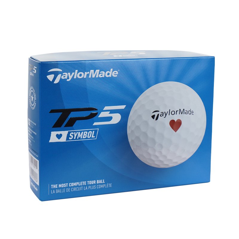 TaylorMade TP5 Heart Golf Ball