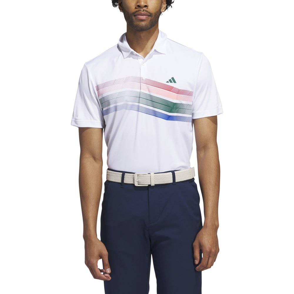adidas Core Chest Stripe Polo Shirt