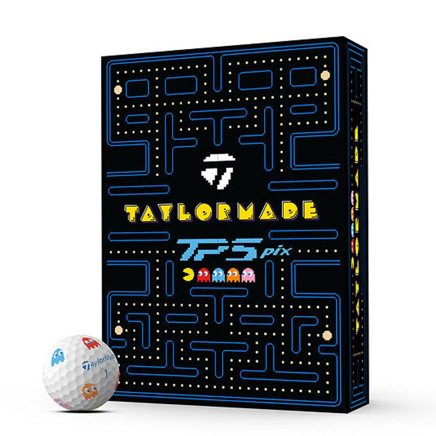 TaylorMade TP5x Pix PAC-MAN Golf Balls