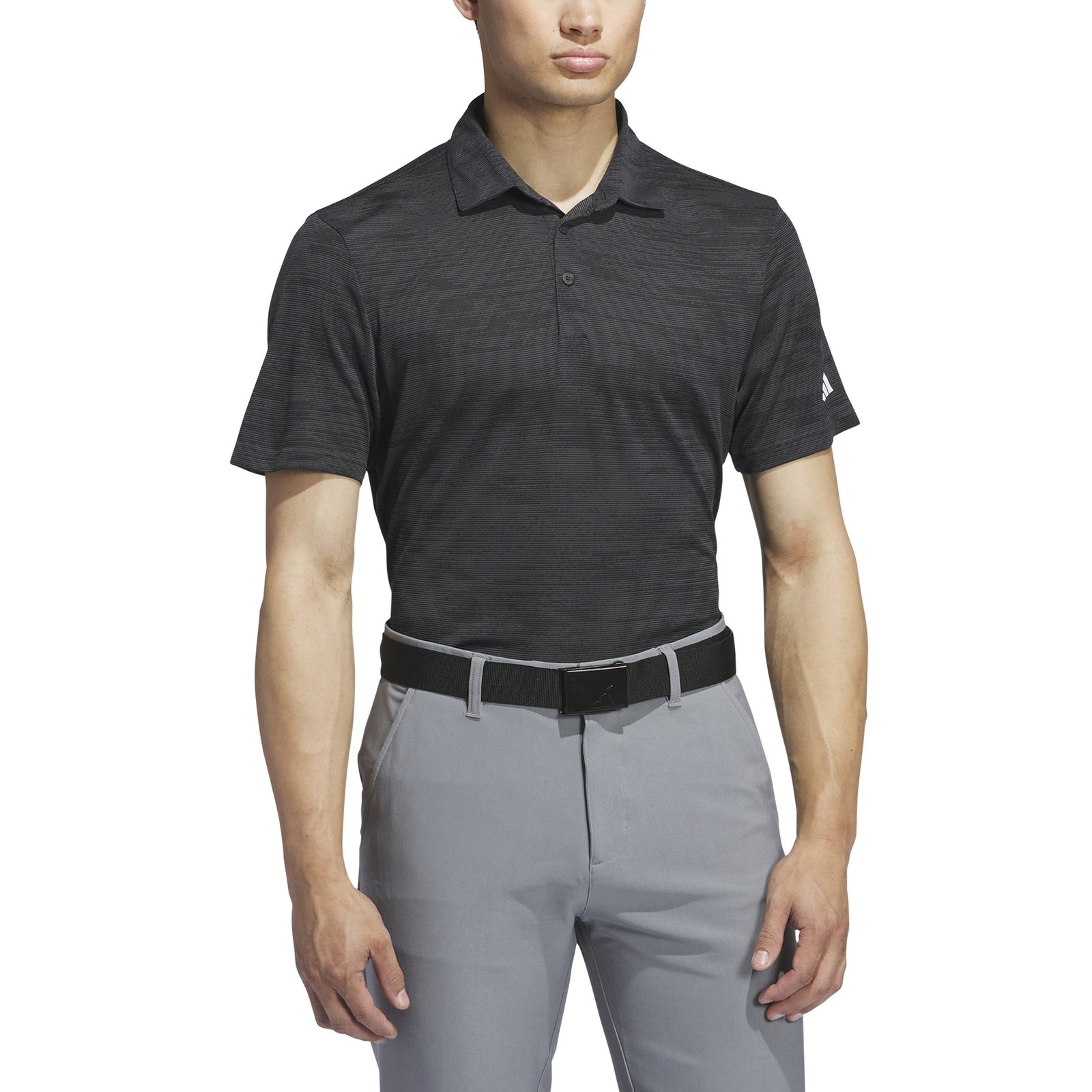 adidas Ultimate365 Textured Stripe Polo Shirt